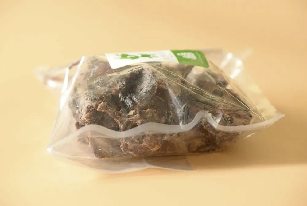 お得な大袋！鹿ドライ骨背骨　500g(冷凍品)