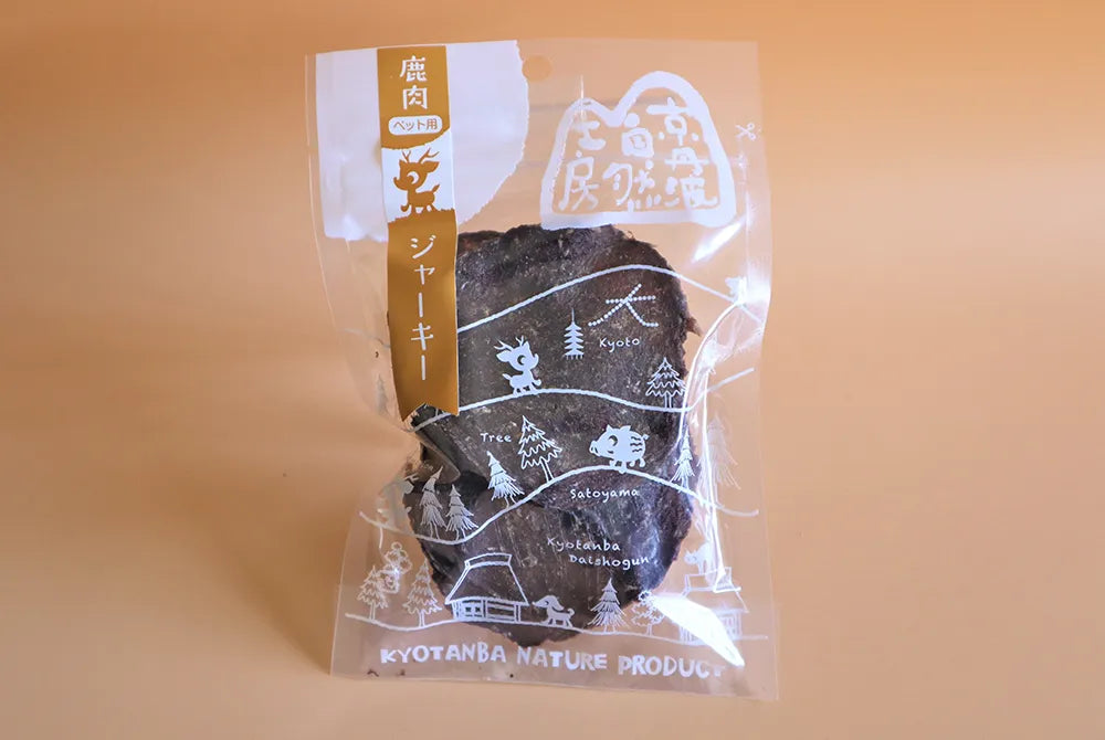 ねこちゃん用鹿肉ドライジャーキー