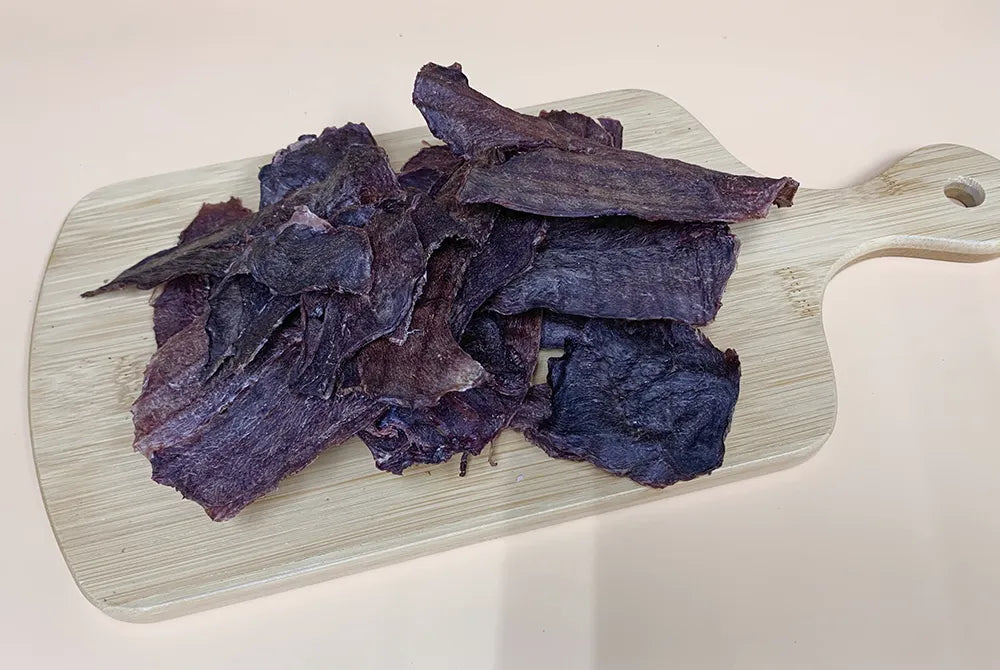 たっぷり鹿ドライジャーキー　お得な大袋75g